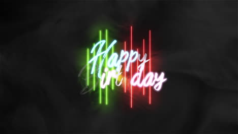 Lebendiges-Neon-Happy-Birthday-Schild-Für-Festliche-Feiern