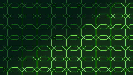 Dark-green-hexagon-pattern-symmetrical,-geometric-design-for-wallpaper,-fabric,-or-web