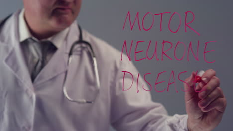 Doctor-Writing-the-Term-Motor-Neurone-Disease