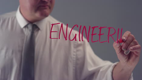 Man-Writing-Word-Engineering-