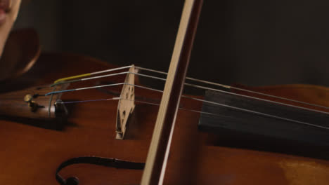 Close-Up-Of-Violin-During-A-Performance