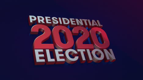 2020-US-Präsidentschaftswahlen-3D-Grafik