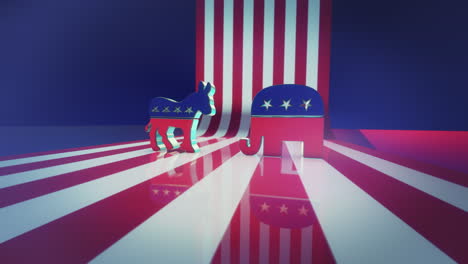 2020-US-Präsidentschaftswahl-Motion-Grafik-3d