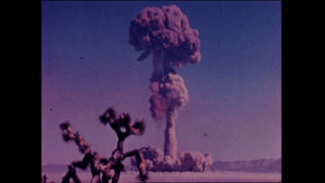 1957-Fizeau-Atombombentest-Während-Des-Betriebs-Plumbbob