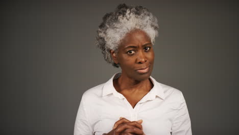 Smartly-Dressed-Woman-Thinking-to-Herself-Portrait