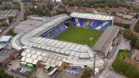 Drohnenschuss-Im-Orbit-Des-Fußballstadions-Von-St.-Andrews-01