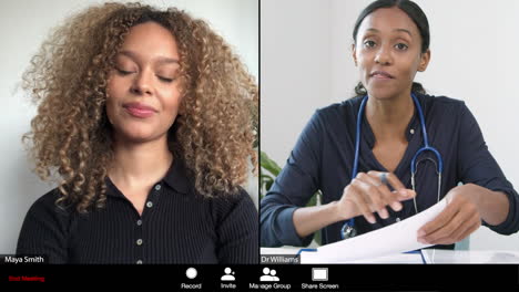 Young-Female-Doctor-Gives-Good-News-to-Patient-During-Video-Call