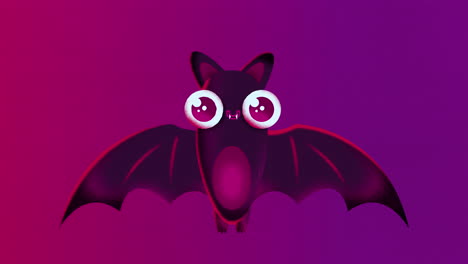 Flying-Bat-Animated-Motion-Graphic-with-Alpha-Matte