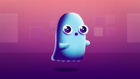 Floating-Ghost-Animated-Motion-Graphic-with-Alpha-Matte-