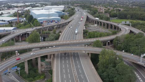 Drone-Shot-Tracking-Cars-On-Spaghetti-Junction-