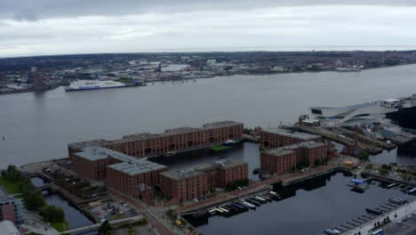 Drone-Shot-Orbiting-Royal-Albert-Dock-02