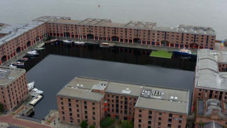 Drone-Shot-Orbiting-Royal-Albert-Dock-04