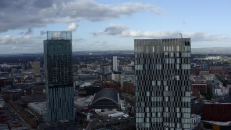 Drone-Shot-Orbiting-Manchester-Skyscrapers-05