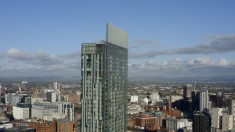 Drone-Shot-Rising-Up-Manchester-Skyscrapers-01
