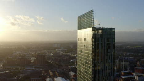 Drone-Shot-Orbiting-Manchester-Skyscrapers-11