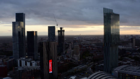 Drone-Shot-Orbiting-Manchester-Skyscrapers-16