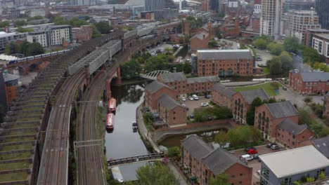 Drone-Shot-Panning-Across-Castlefield-Canals-01