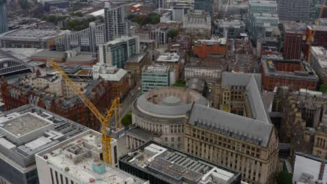 Drone-Shot-Orbiting-Manchester-Central-Library-02