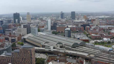 Drone-Shot-Orbiting-Manchester-Piccadilly-Station-05