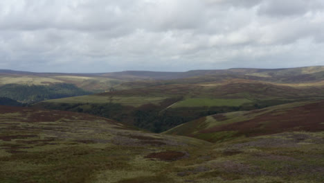 Drone-Shot-Panning-Over-Derwent-Edge