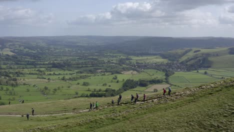 Drone-Shot-Tracking-Walkers-On-Mam-Tor-01