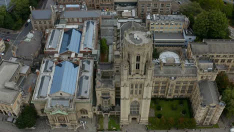 Drohnenschuss-Beim-Wegziehen-Von-Wills-Memorial-Building-03