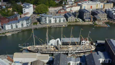 Drone-Shot-Pulling-Up-SS-Great-Britain
