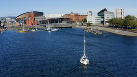 Drone-Shot-Orbiting-Cardiff-Bay-01