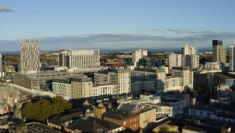 Drone-Shot-Moving-Across-Cardiff-City-Skyline-01