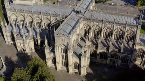 Drone-Shot-Flying-Over-St-Mary-Redcliffe-Church-In-Bristol-Short-Version-1-of-2