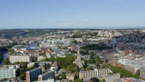 Drone-Shot-Flying-Over-the-Central-Bristol-City-Skyline-Long-Version