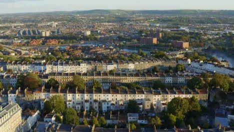 Drone-Shot-Passing-Over-Houses-and-Tilting-Up-to-Bristol-Skyline-Short-Version-2-of-2