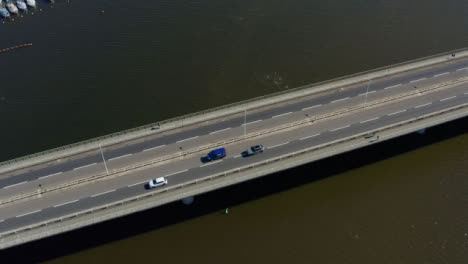 Drone-Shot-Pulling-Away-from-Cardiff-Bay-Link-Road-Bridge-Short-Version-1-of-2