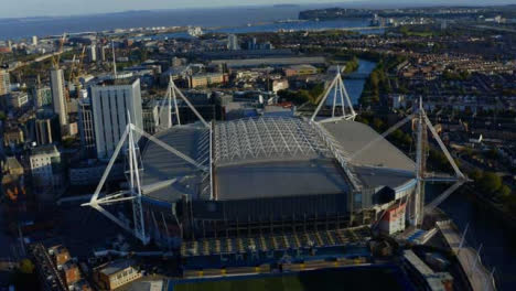 Drone-Shot-Orbiting-the-Principality-Stadium-In-Cardiff-Short-Version-2-of-3
