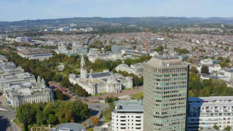 Drone-Shot-Flying-Past-the-Capital-Tower-In-Cardiff-Long-Version