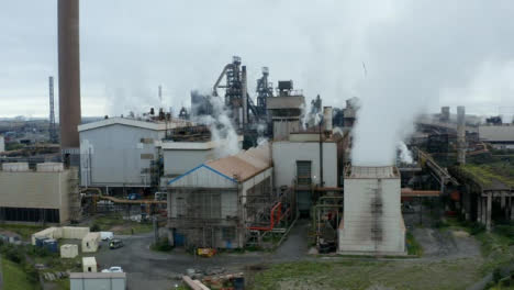 Drone-Shot-Orbiting-Port-Talbot-Steel-Manufacturing-Plant-19