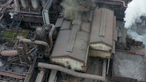 Drone-Shot-Orbiting-Steel-Manufacturing-Plant-In-Port-Talbot-Short-Version-2-of-2