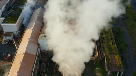 Drone-Shot-Flying-Over-a-Steel-Manufacturing-Plant-In-Wales-Short-Version-2-of-2