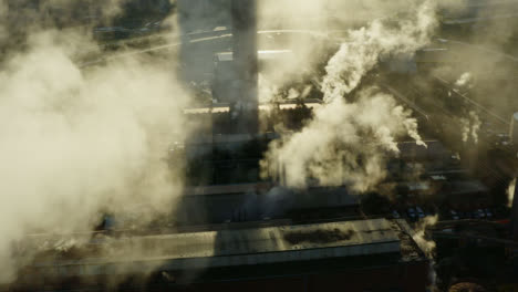 Drone-Shot-Pulling-Away-from-Steel-Manufacturing-Plant-Short-Version-1-of-2