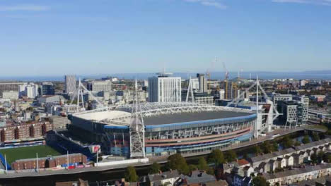 Drone-Shot-Orbiting-the-Principality-Stadium-01