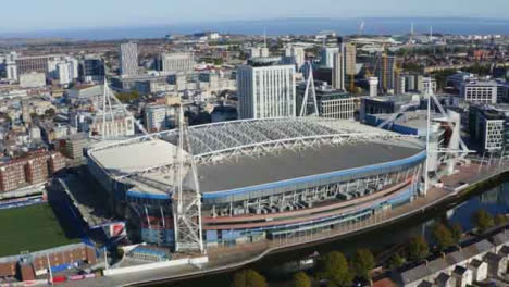 Drone-Shot-Orbiting-the-Principality-Stadium-02