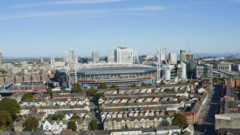 Drohnenschuss-Im-Orbit-Des-Fürstentumsstadions-03