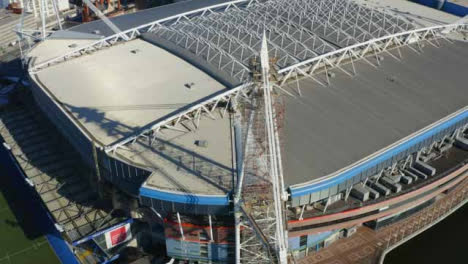 Drone-Shot-Orbiting-the-Principality-Stadium-07