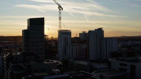 Drone-Shot-Orbiting-High-Rise-Buildings-In-Cardiff-07