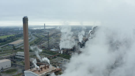 Drone-Shot-Rising-Up-Port-Talbot-Steel-Manufacturing-Plant-03