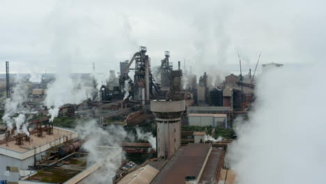 Drone-Shot-Orbiting-Port-Talbot-Steel-Manufacturing-Plant-21