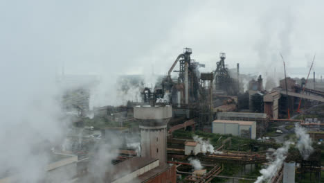 Drone-Shot-Orbiting-Port-Talbot-Steel-Manufacturing-Plant-22