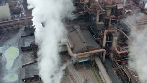 Drone-Shot-Orbiting-Port-Talbot-Steel-Manufacturing-Plant-33