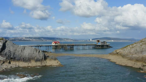 Drone-Shot-Pulling-Away-from-Mumbles-Pier-04