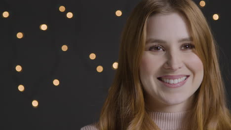 Close-Up-Shot-of-Young-Woman-Smiling-with-Copy-Space